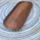 Wooden presentation dish coconut tree