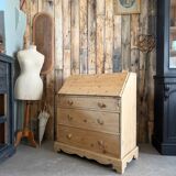 Commode anglaise, scriban rénové
