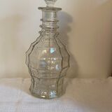 Vintage carafe in molded glass