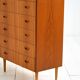 Commode en teck scandinave, années 1960