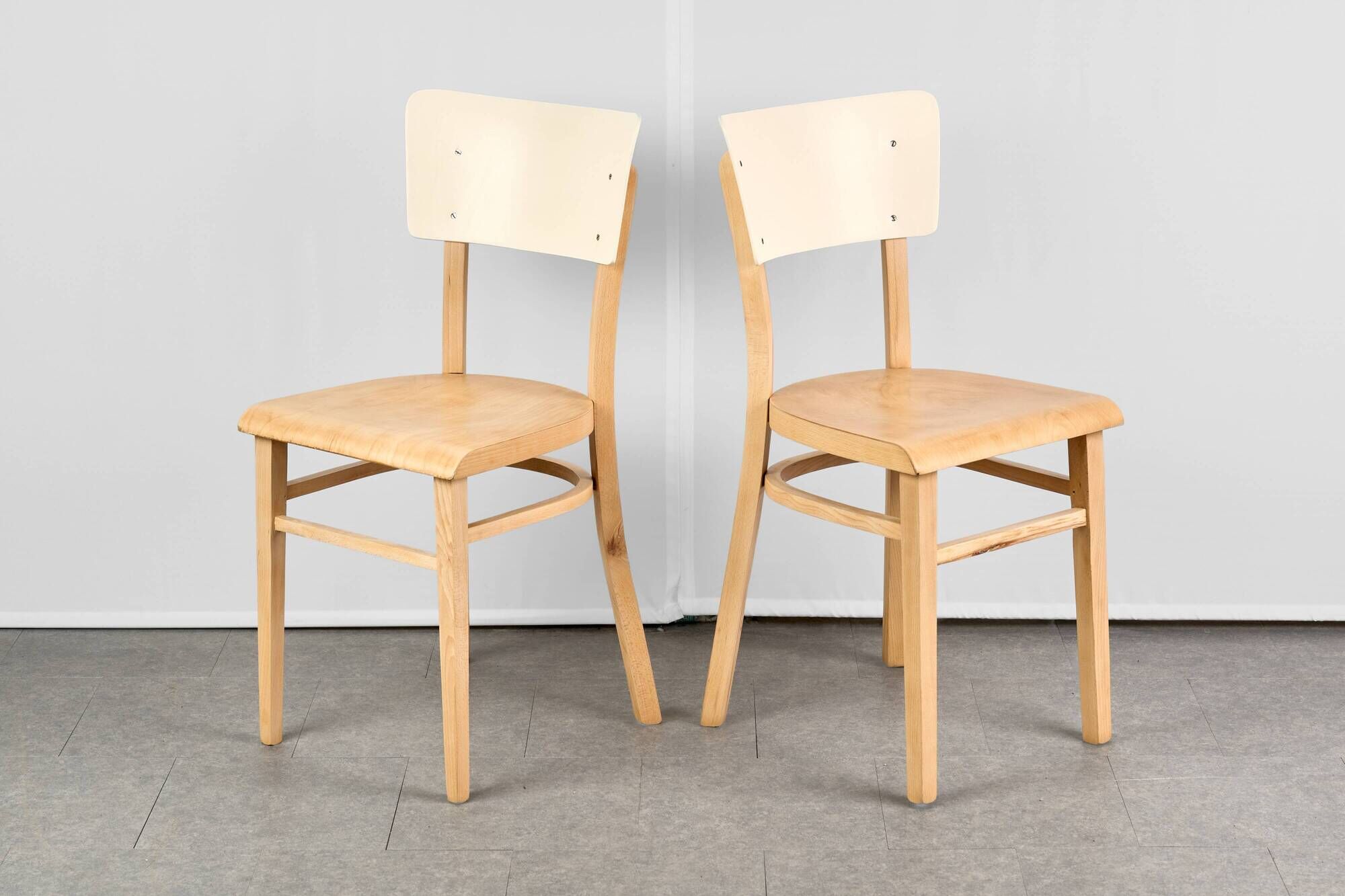 Set of 4 Dining Chairs, by TON, 1960s, Czechoslovakia