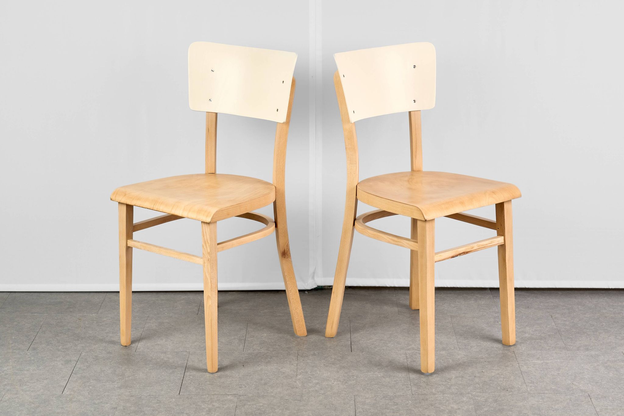 Set of 4 Dining Chairs, by TON, 1960s, Czechoslovakia