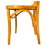 Mid Century Modern Dining Room Zebra Wood Chairs, set of six, Italy 1950s