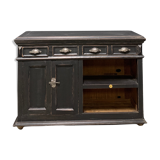Black hardware 4 drawers