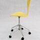 Model 3117 office swivel chair in yellow by Arne Jacobsen for Fritz Hansen, 1995