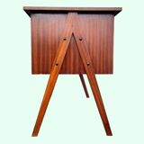 Vintage 1950s 3-drawer desk