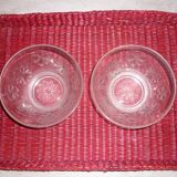 5 stylized flower bowls Vereco 60-70