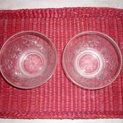 5 stylized flower bowls Vereco 60-70