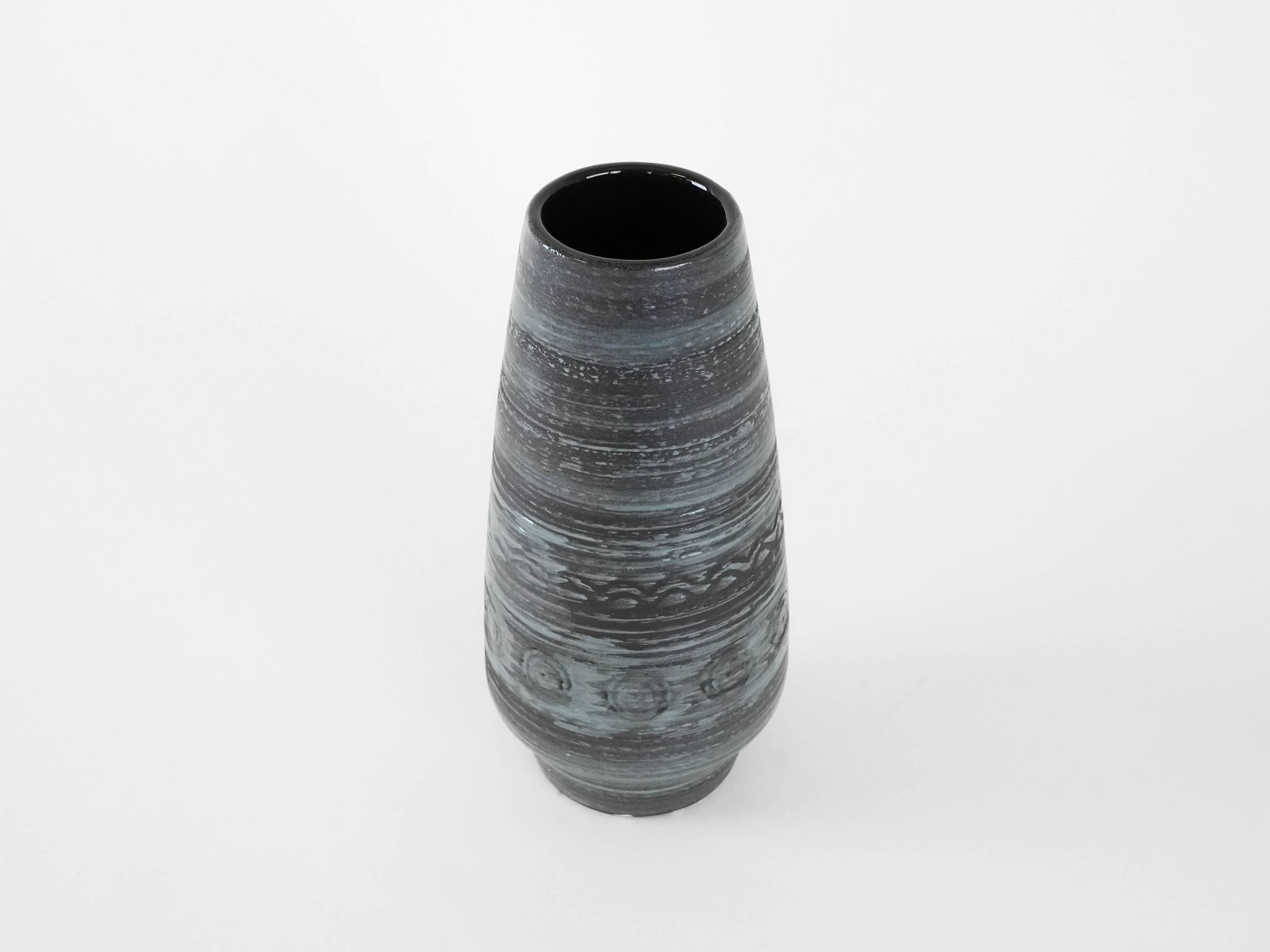 Ceramic vase, Danish design, 1960s, made in Denmark