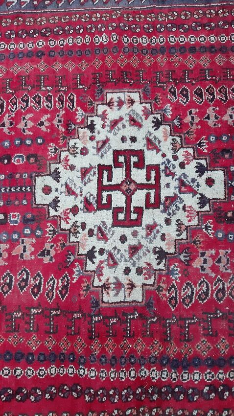 Hand knotted wool carpet 152x252cm