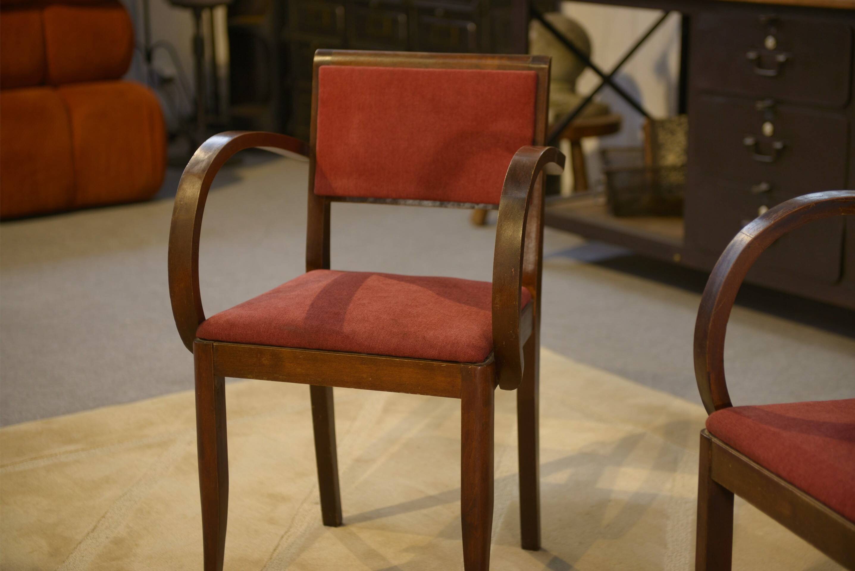Pair of Bridge armchairs 1960s