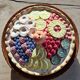 Silea pie dish in earthenware - Multi-fruit patterns