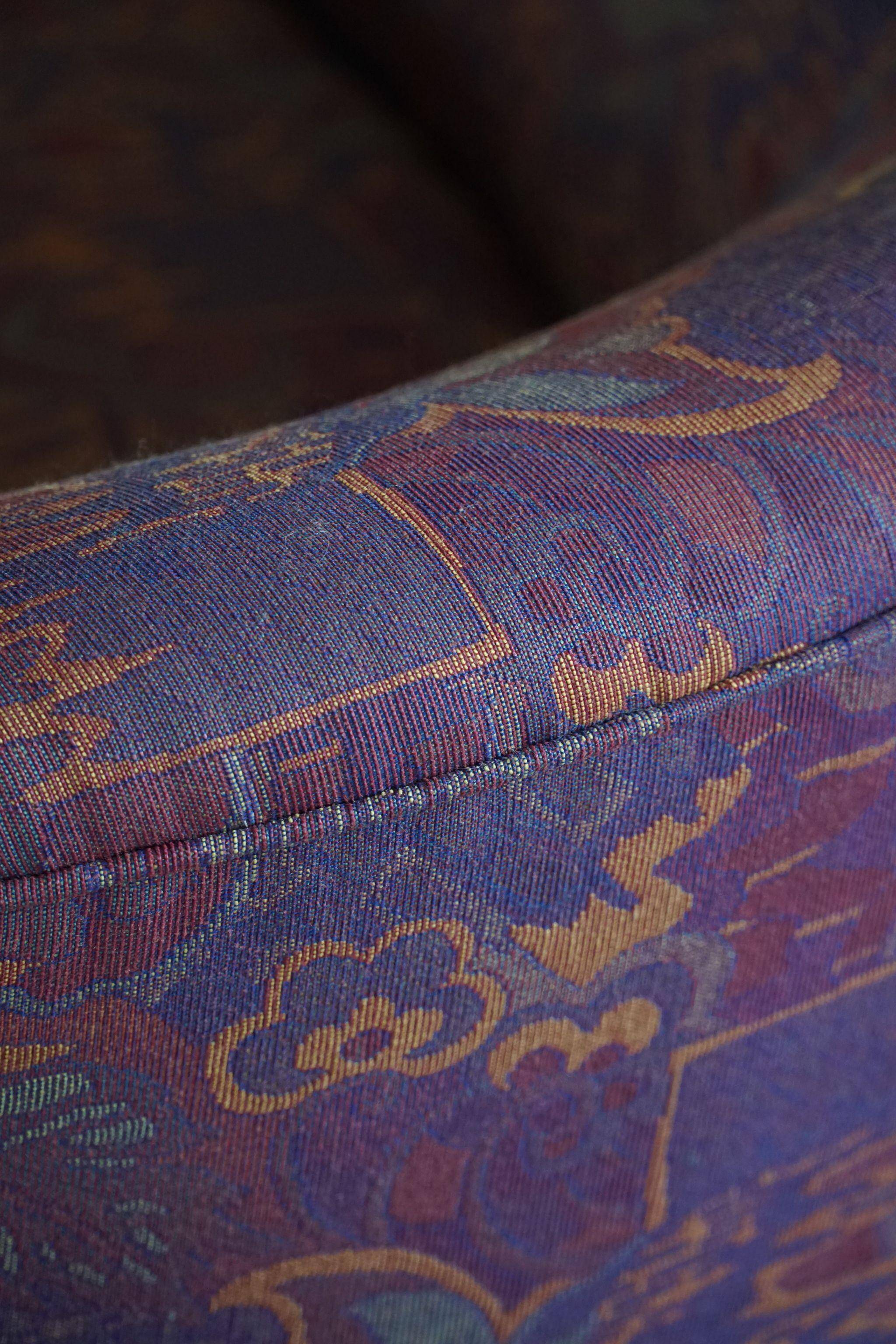 Gio Ponti, Casa E Giardino, a pair of lounge chairs, reupholstered, 1940s