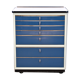 Armoire dentaire allemande en acier par Baisch années 1960