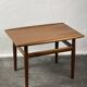 Table basse danoise de Grete Jalk en teck, Møbelfabrik, 1960. Rare modèle