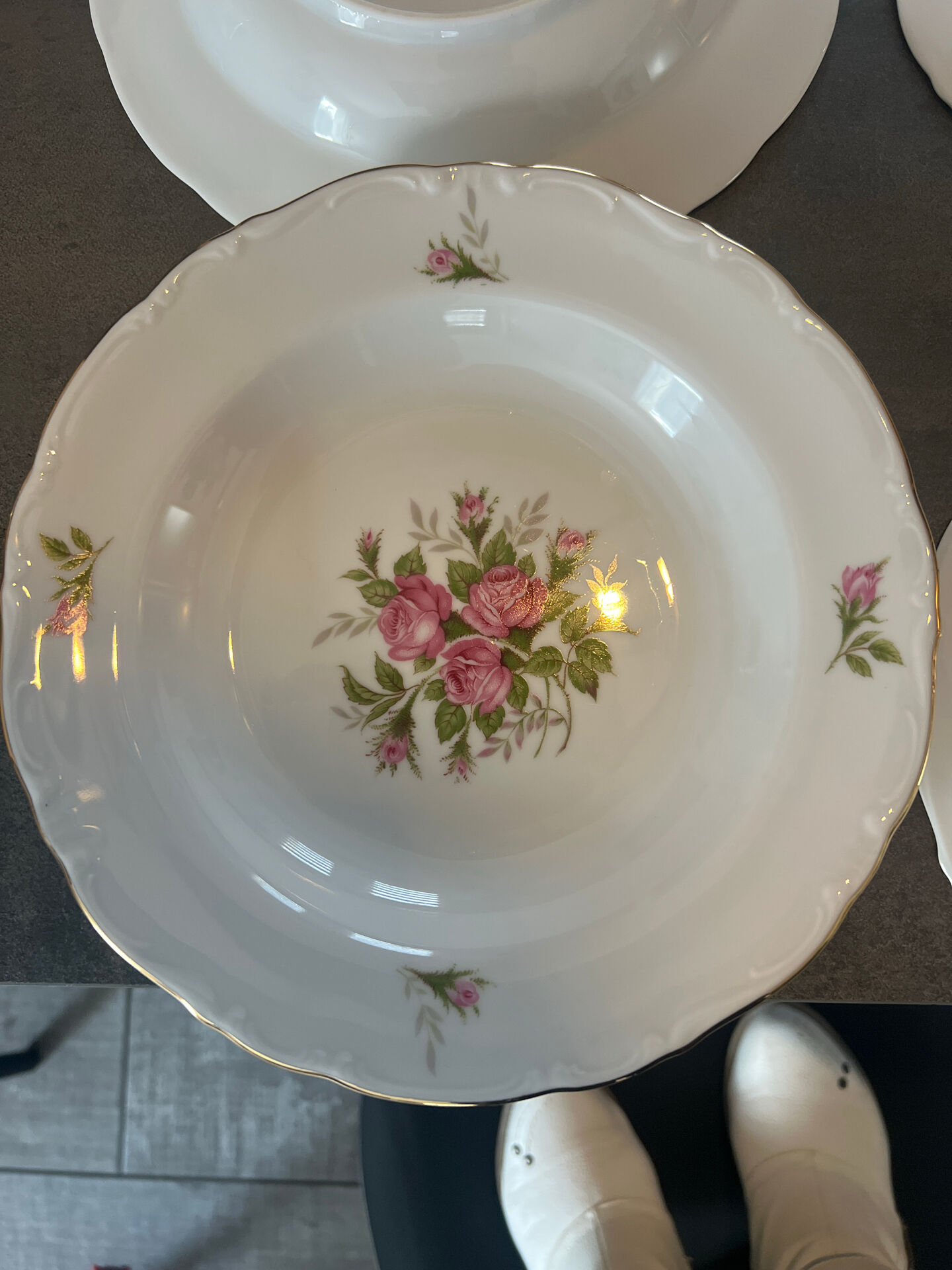 Lot of 6 dessert plates Scherzer