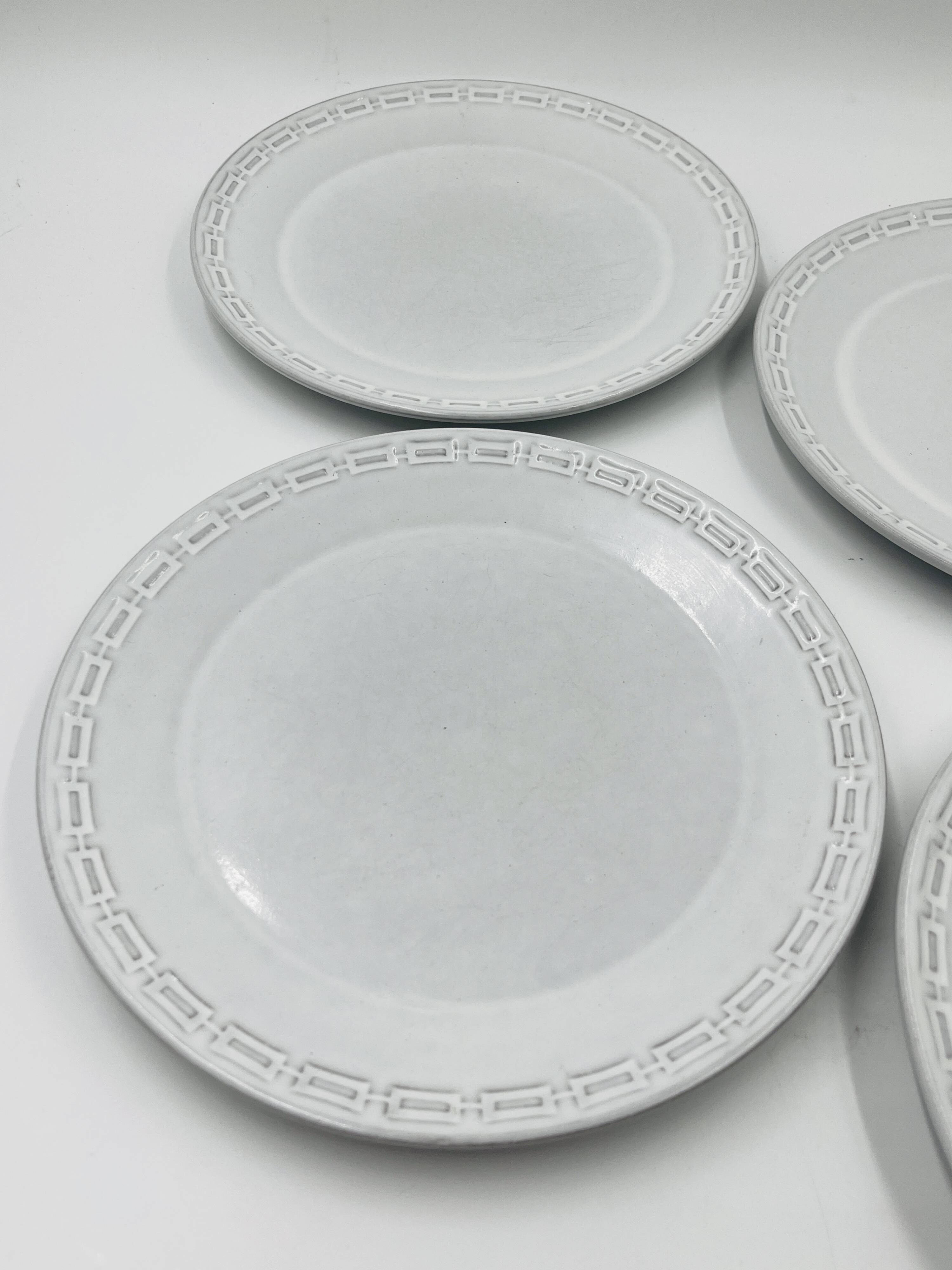 Lot of 4 Epsilon Ceramic Plates by Karl Leutner