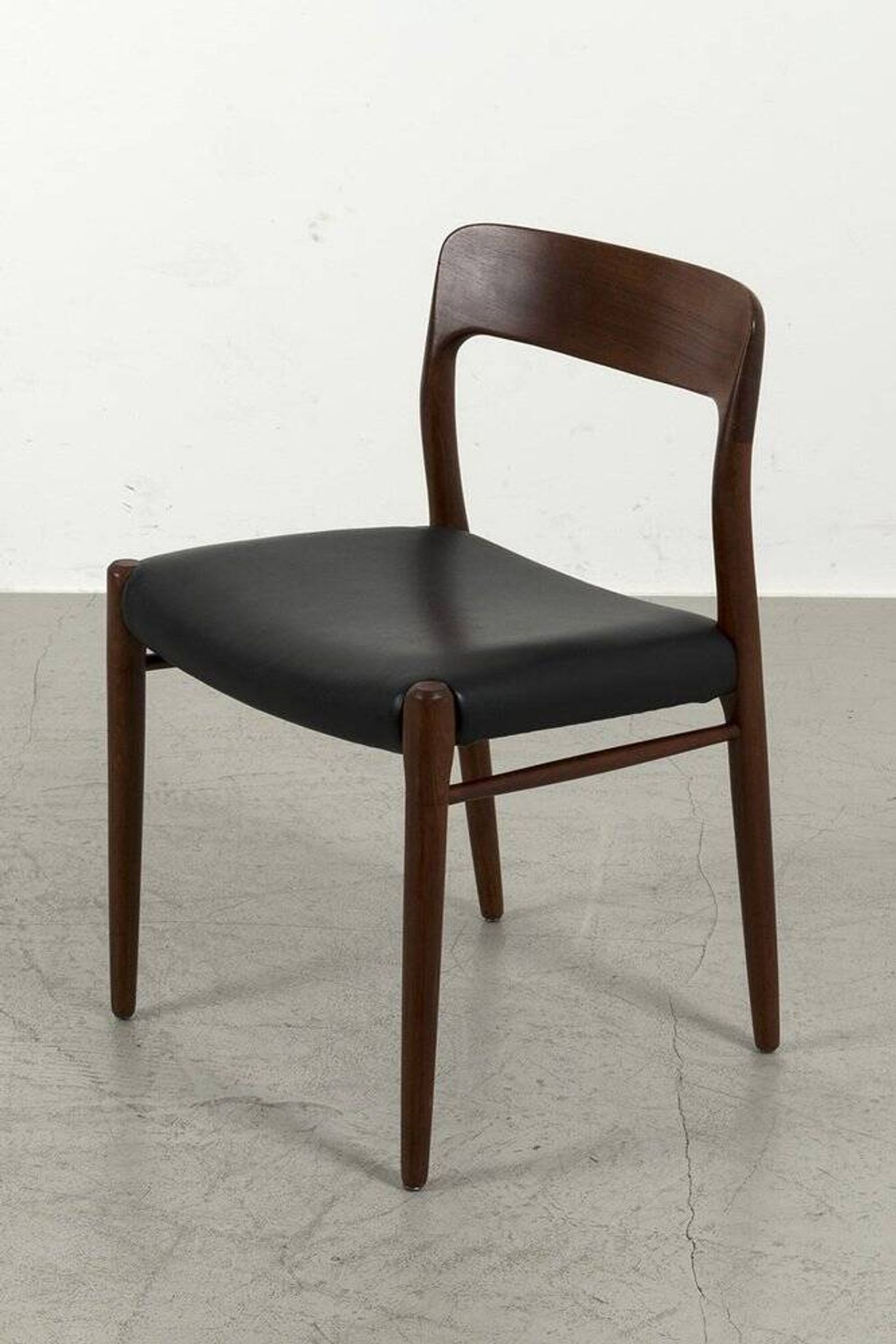 Model 75 Chairs by Niels Otto N. O. Møller, Set of 3