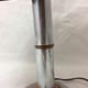 Lampe en chrome 1930 double patine art deco metal doré et cuivre
