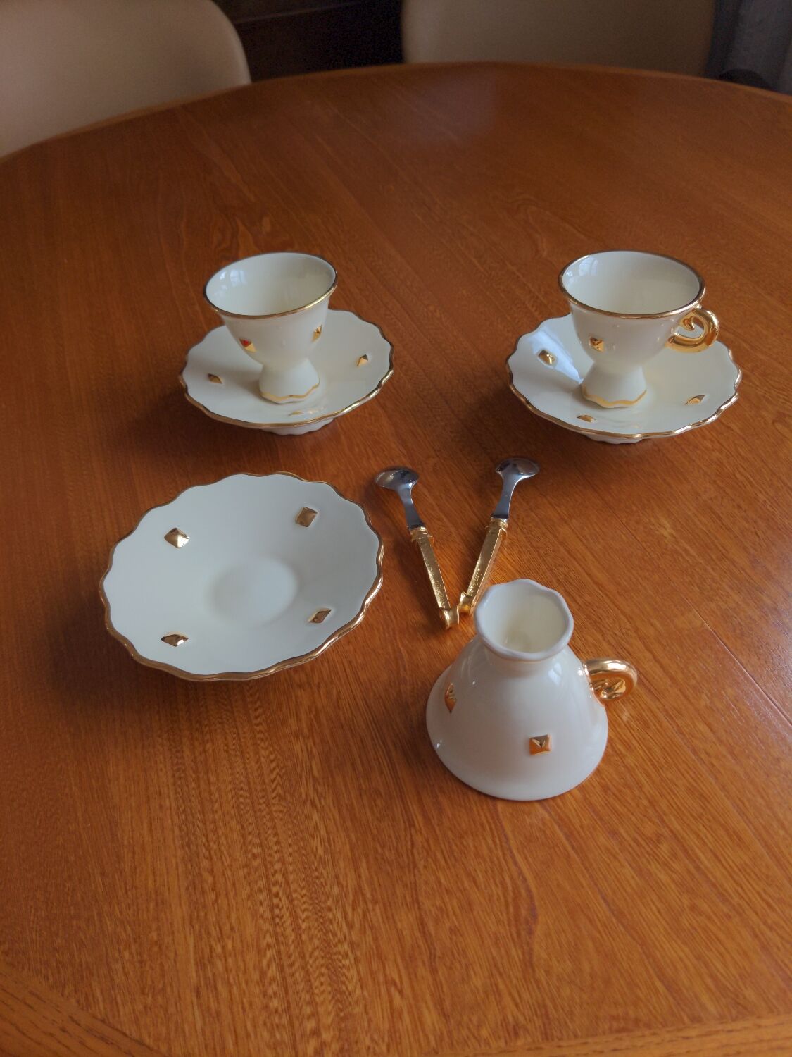 Artichoke ceramic coffee cups