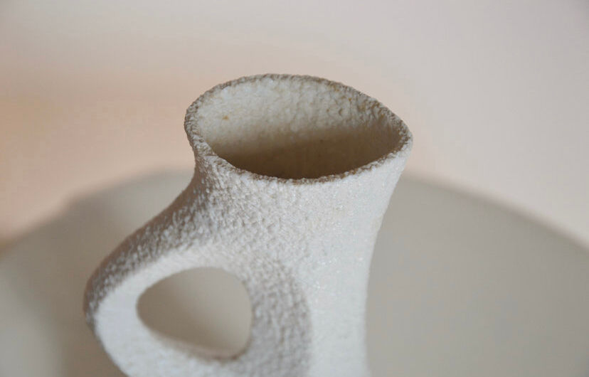 Design vase signed Sgrafo Modern in minimalist style