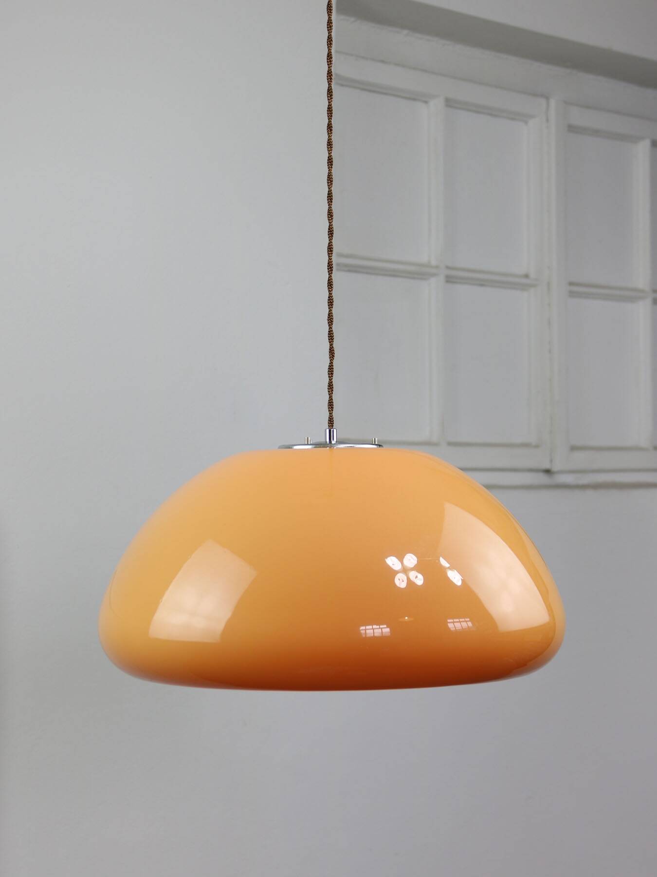 Mid-Century Modern Cabras Lamp by Luigi Massoni for Guzzini, 1960s