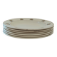 Antique hollow plate in faience from the Nouvelle Galerie, Savoie.
