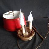 Old bouillotte lamp