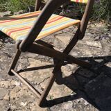 Vintage garden folding chair