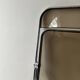 Chaise pliante en plexiglas et chrome, modele Plia de Giancarlo Piretti éd.Castelli, design 70