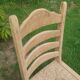 Pairs of vintage Scandinavian chairs with splayed legs.