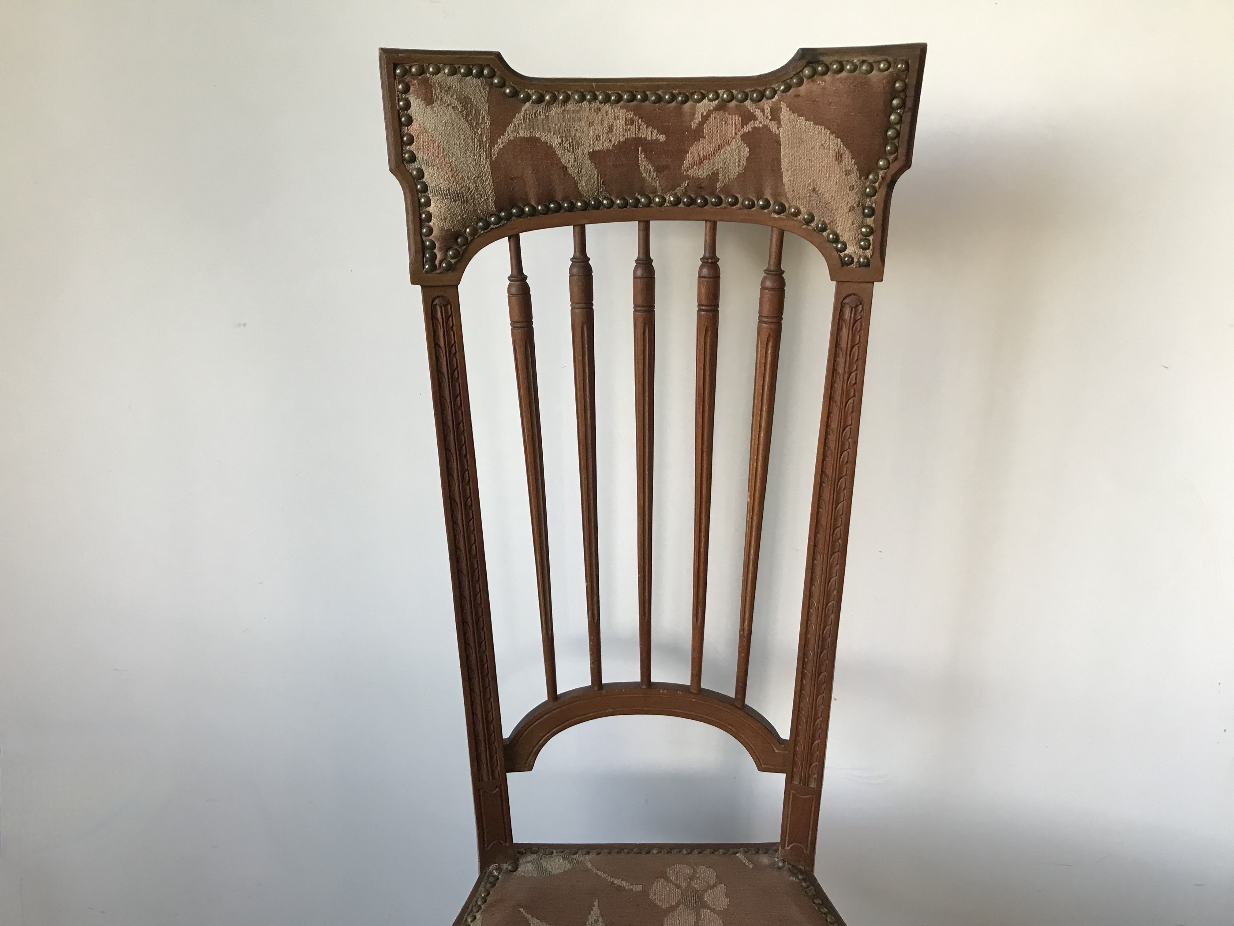 Nurse chair, Arts and Crafts spirit, early twentieth century.