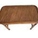 Vintage coffee table in rattan and cane – 1960s/70s