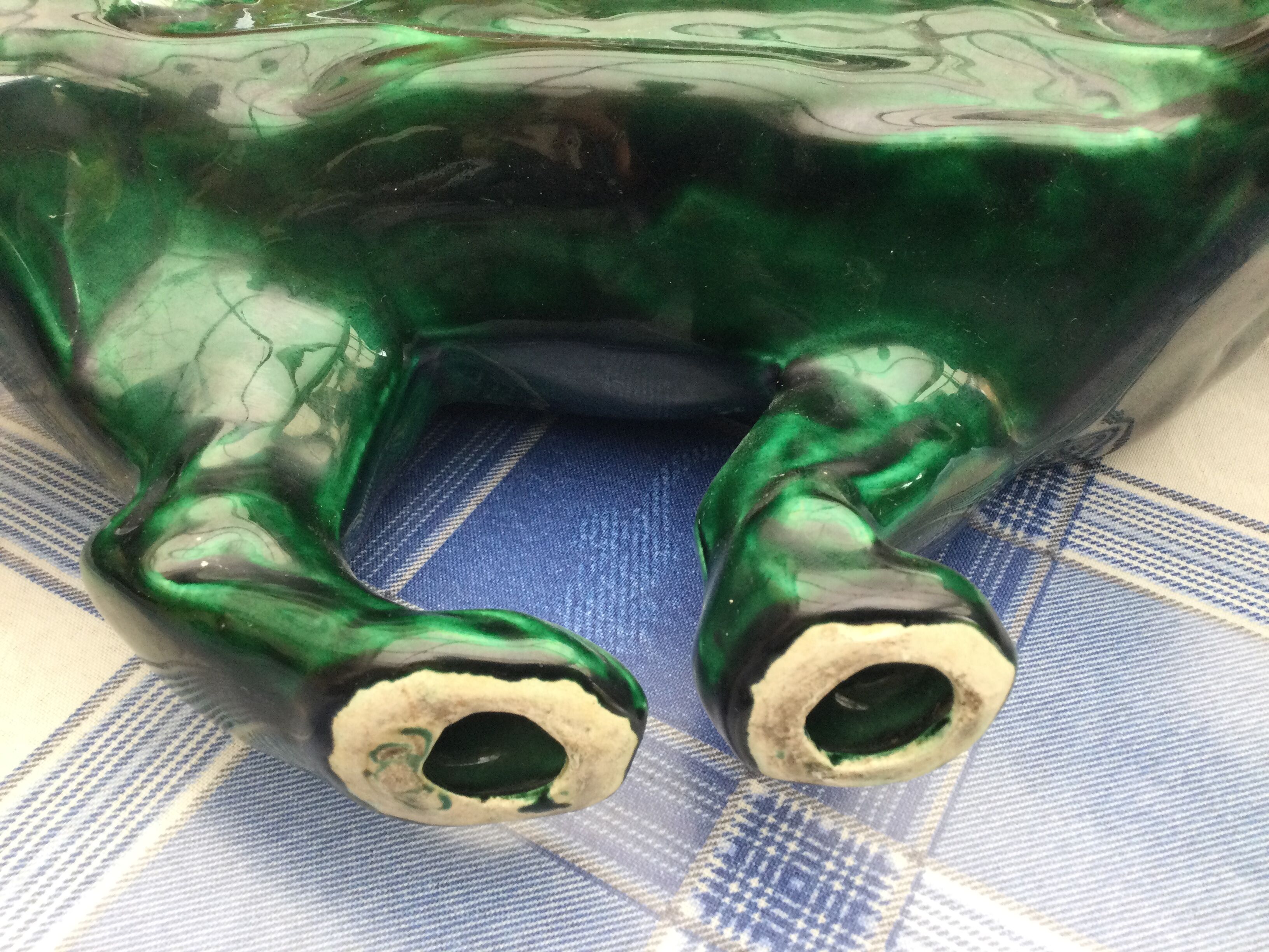 Art deco ceramic panther