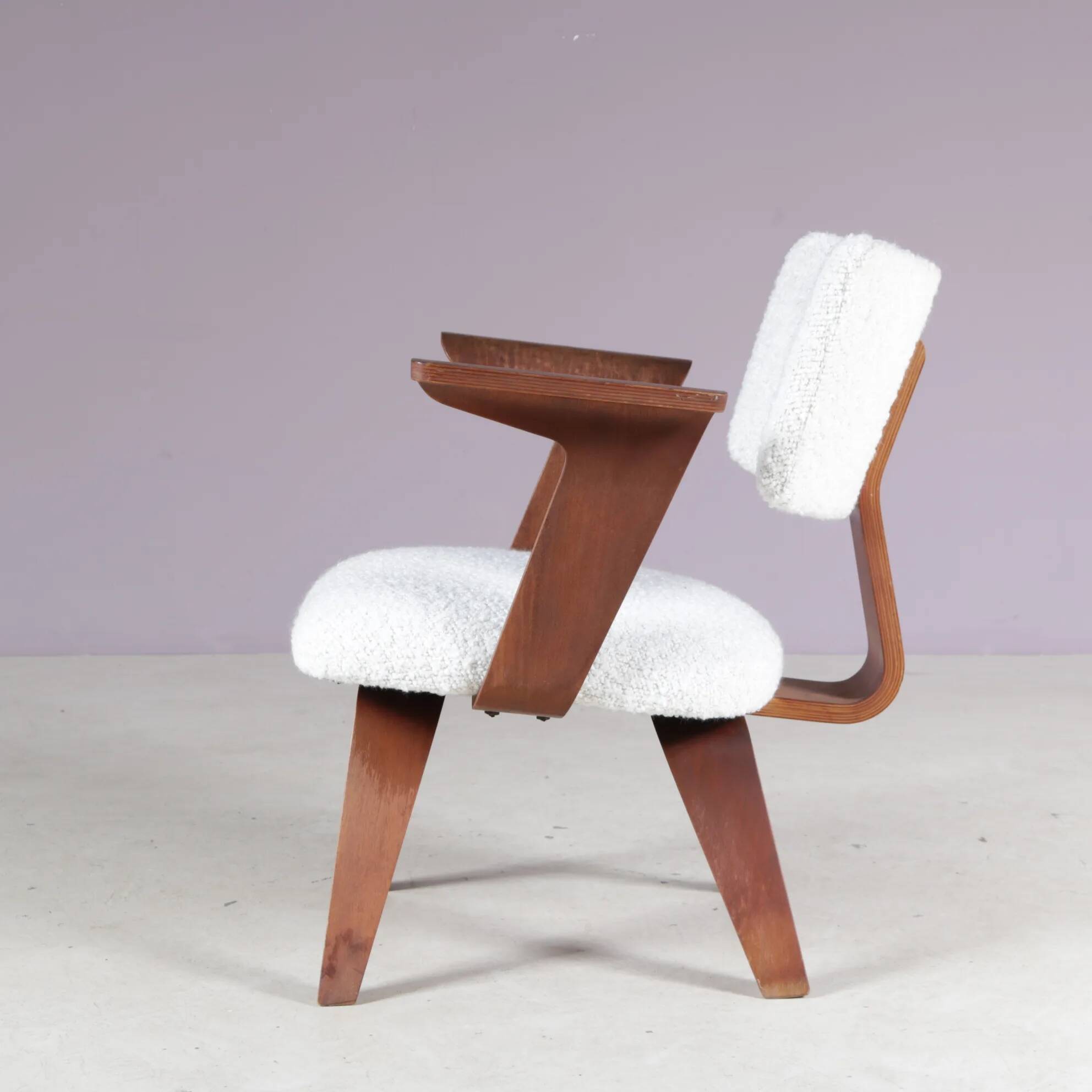 Fauteuil par Cor Alons pour De Boer Gouda, Pays-Bas 1950