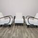 Set de 3 fauteuils par Jindrich Halabala, 1940s