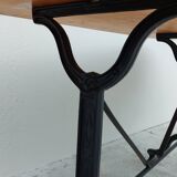 Table de restaurant bistrot en fonte -1m76