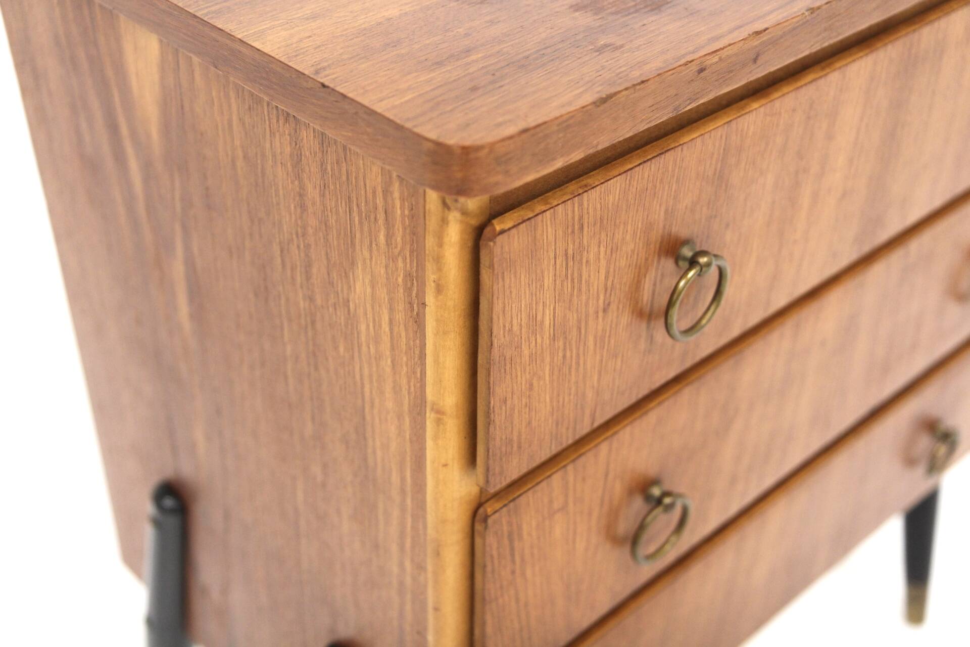 Commode scandinave en teck, Suède, 1950