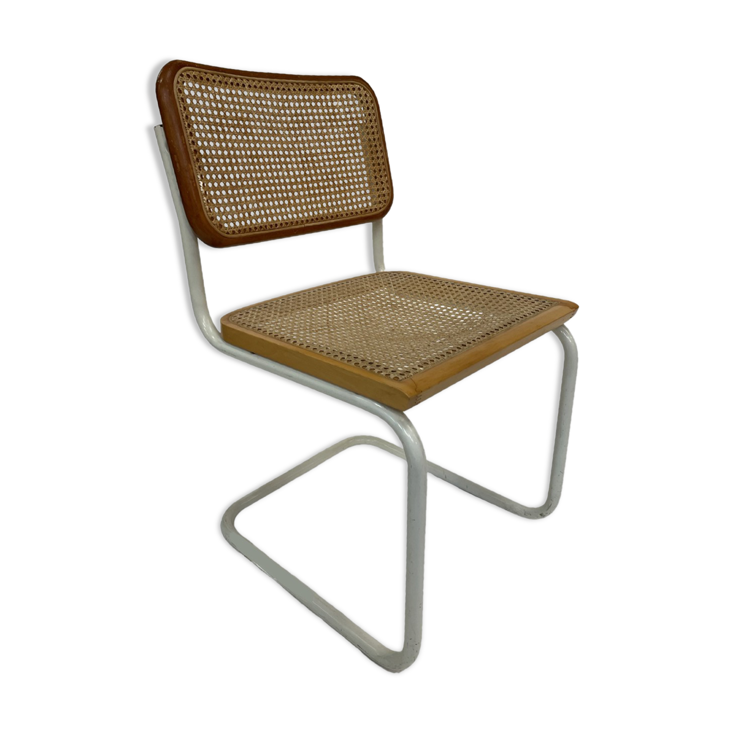Cesca design chair b32 model white wood