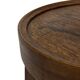 Table d'appoint Art Déco en chêne au design minimaliste