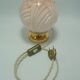 Pink opaline lamp