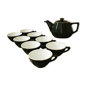 Ensemble à café ou thé 8 tasses et théière