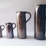 Signed sandstone 'gigognes' carafes
