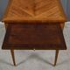 Small desk table in rosewood and rosewood marquetry, Louis XVI style – early 20th century.