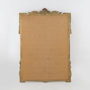 Baroque Gilted Carved Wooden Wall Mirror, Belgium 1950s