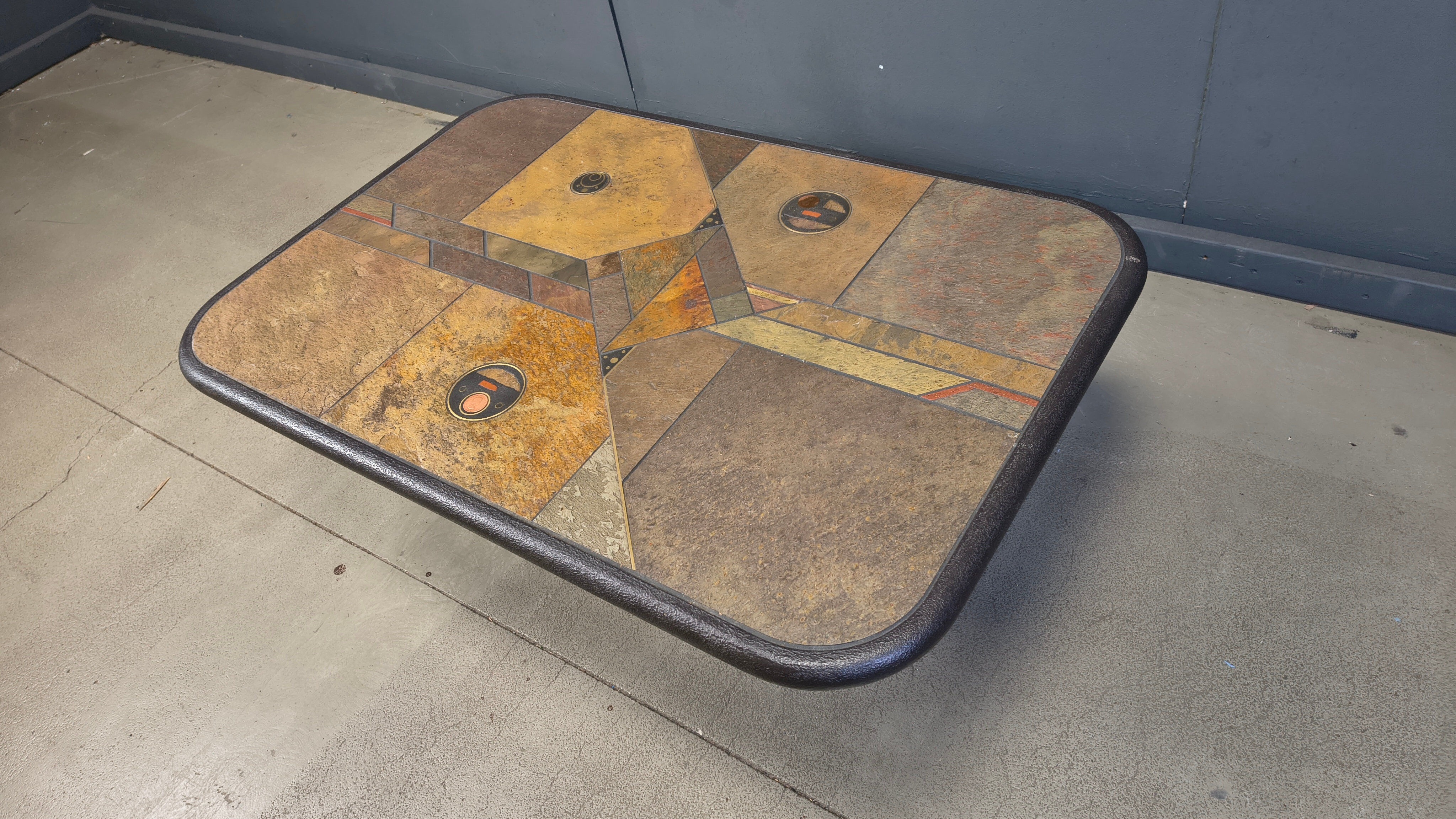 Paul Kingma attributed coffee table, 1980s