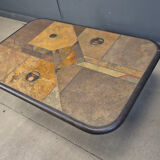 Paul Kingma attributed coffee table, 1980s