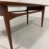 France & Daverkosen FD503 teak coffee table by T. & E. Kindt Larsen