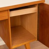 Freestanding Wooden Desk, 1950s