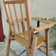 Wooden high chair